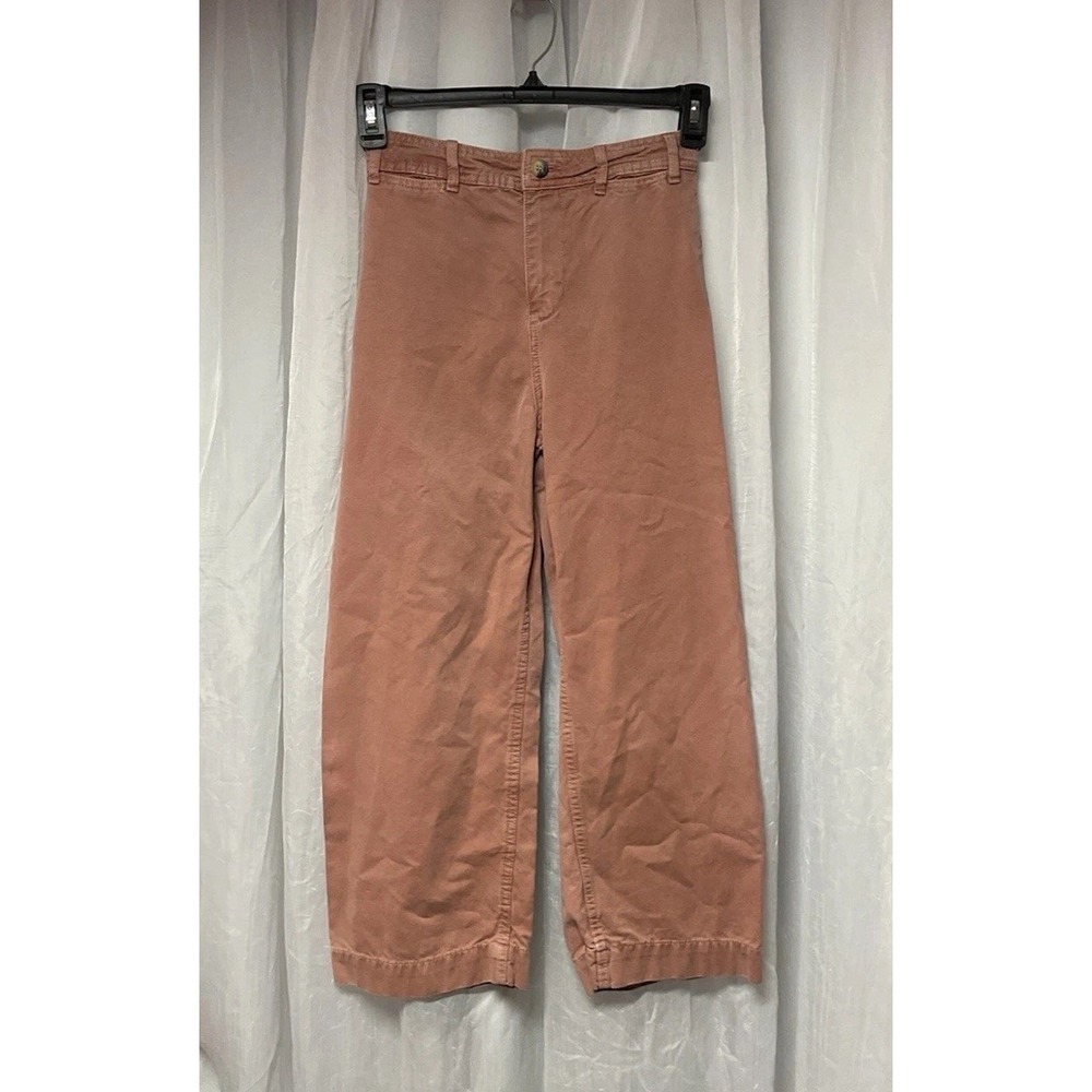 Free People Wide Leg Pants Womens Size 25 WE THE FREE Specialty Dyed Jeans